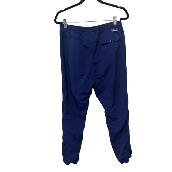 Patagonia Elastic Waist With Drawstring Recycled Nylon Jogger Pants Blue Medium - Picture 4 of 15